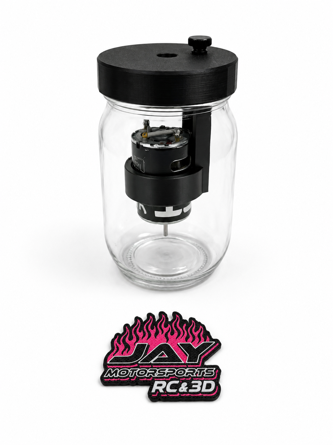 Brushed 540 Motor Water Break-In Jar
